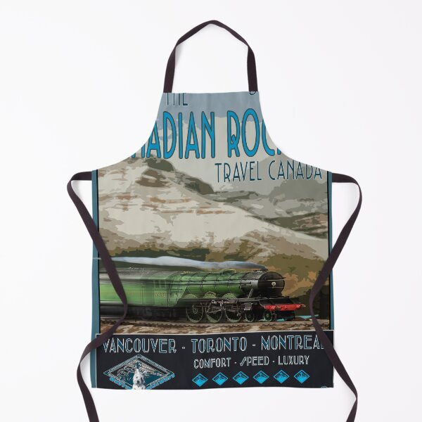 Item preview, Retro Railway Travel Canada_02 designed and sold by SEADOGPRINTS.