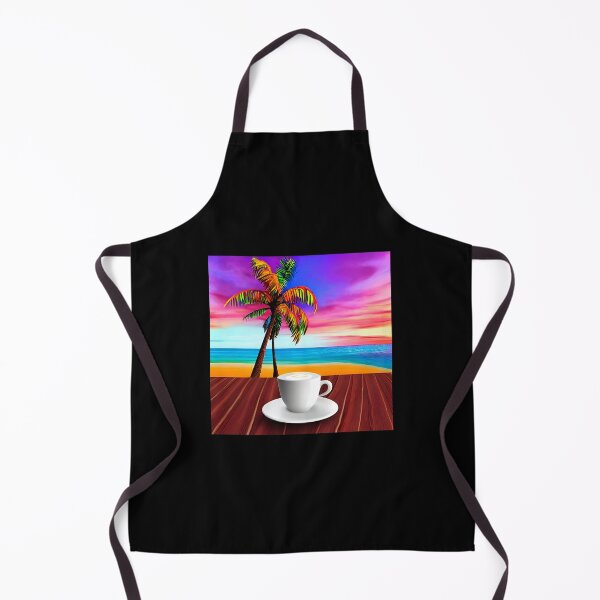 Item preview, Beach vacation among the palm trees designed and sold by VibrantThemes.
