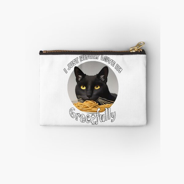 Item preview, Cute Cat Eating Spaghetti, Gracefully designed and sold by JEK Designer ⭐⭐⭐⭐⭐ (5.0).