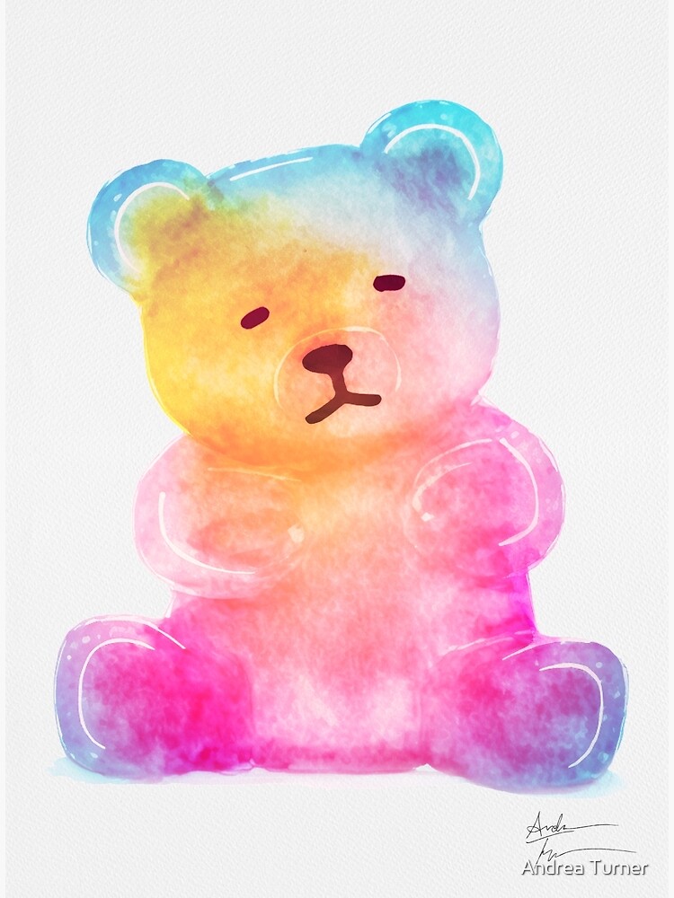 Big Puffy Gummy Bear Greeting Card