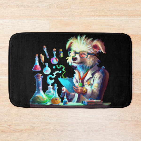 Item preview, The Techno-Scientific doggo A Synthwave Dream D designed and sold by Cosmic-graphics.
