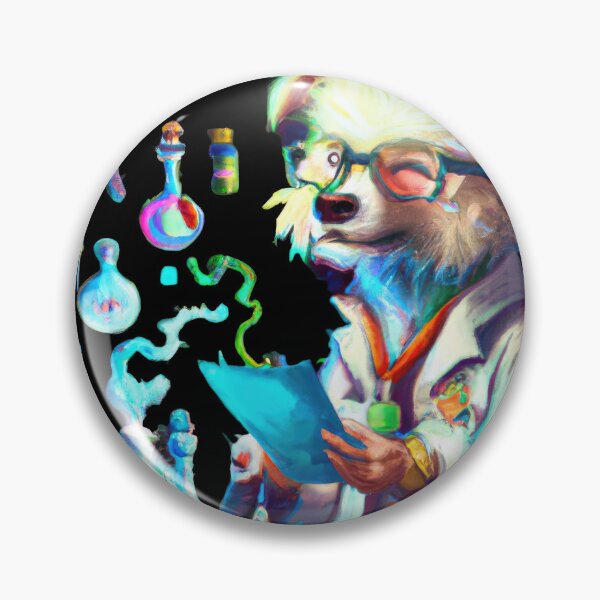 Item preview, The Techno-Scientific doggo A Synthwave Dream D designed and sold by Cosmic-graphics.