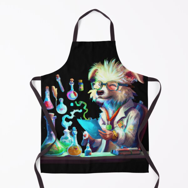 Item preview, The Techno-Scientific doggo A Synthwave Dream D designed and sold by Cosmic-graphics.
