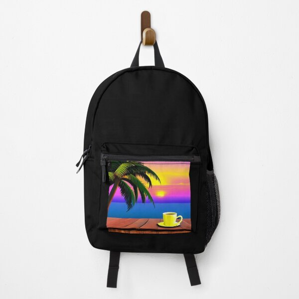 Item preview, Beach vacation among the palm trees designed and sold by VibrantThemes.
