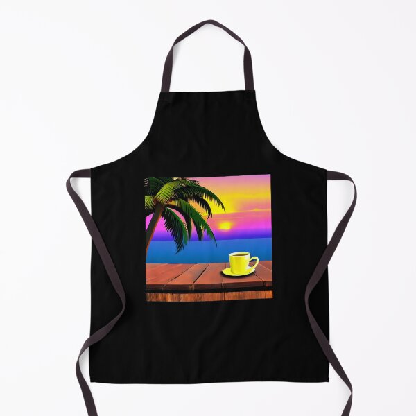 Item preview, Beach vacation among the palm trees designed and sold by VibrantThemes.