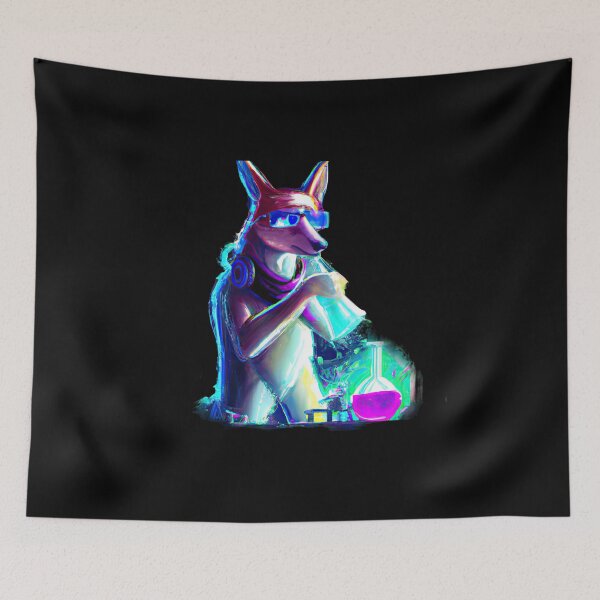 Item preview, Colorful Chemicals and a Synthwave Pup D designed and sold by Cosmic-graphics.