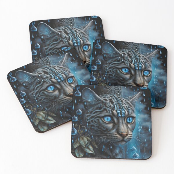 Item preview, Silver Bengal Cat Fantasy designed and sold by Nocturne  Paws.