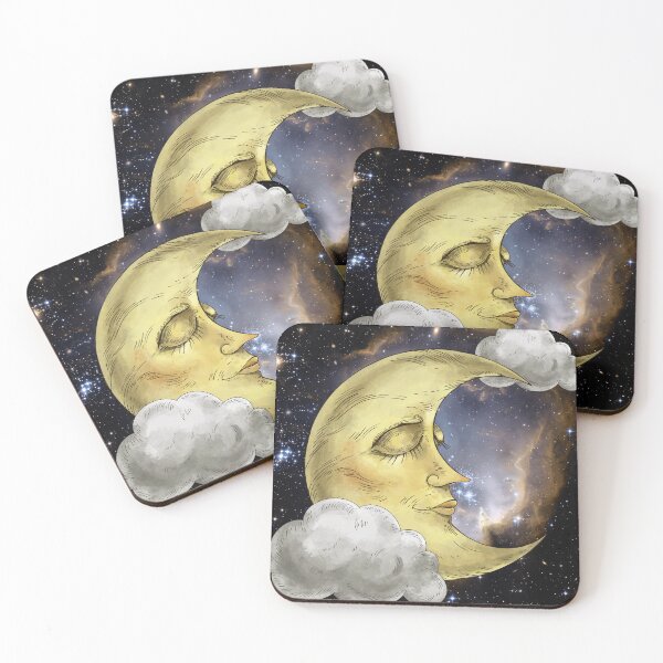 Aperçu de l'œuvre GALAXIE LUNAIRE DORMANTE créée et vendue par RascalsDesigns.