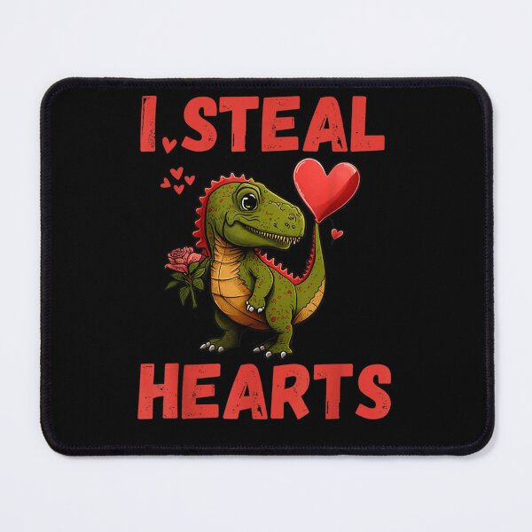 Item preview, Kids Steal Hearts Trex Dino Baby Boy Valentines Day Toddler designed and sold by jounior ⭐⭐⭐⭐⭐.