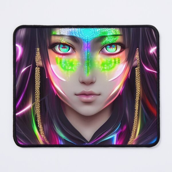 Item preview, Shining Colorful Hologram Anime Girl - Rainbow Colors designed and sold by Dalive.