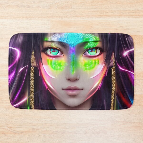 Item preview, Shining Colorful Hologram Anime Girl - Rainbow Colors designed and sold by Dalive.