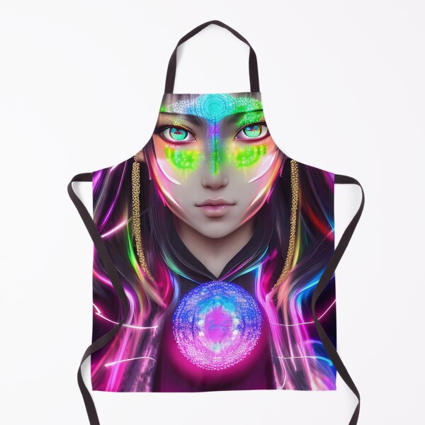 Item preview, Shining Colorful Hologram Anime Girl - Rainbow Colors designed and sold by Dalive.