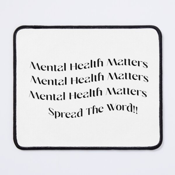 Item preview, Mental Health Matters Spread the Word! Awareness healthy mindset designed and sold by Gracie_Designs.
