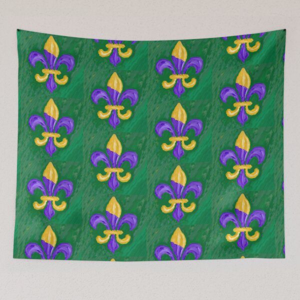Item preview, Painted Fleur de Lis 2 designed and sold by rhodyownsthis.