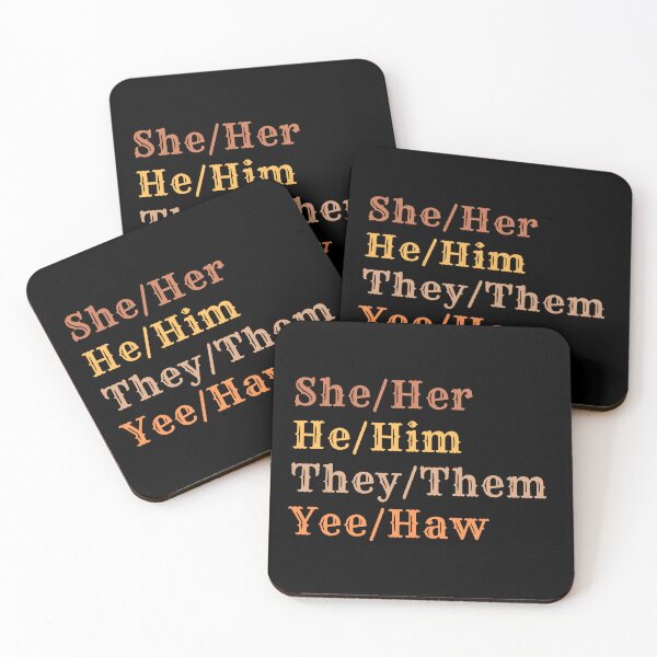 Item preview, Old Western Cowboy Pronouns They / Them designed and sold by KinkShoppe.