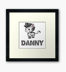 Zebra Danny Framed Print