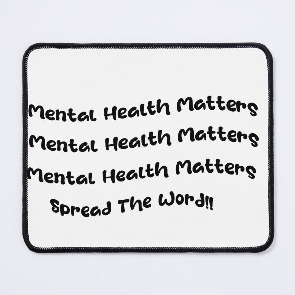 Item preview, Mental Health Matters Spread the Word! Awareness healthy mindset designed and sold by Gracie_Designs.