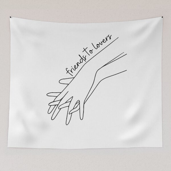 Item preview, Friends to lovers -book trope designed and sold by Gwendesigns.