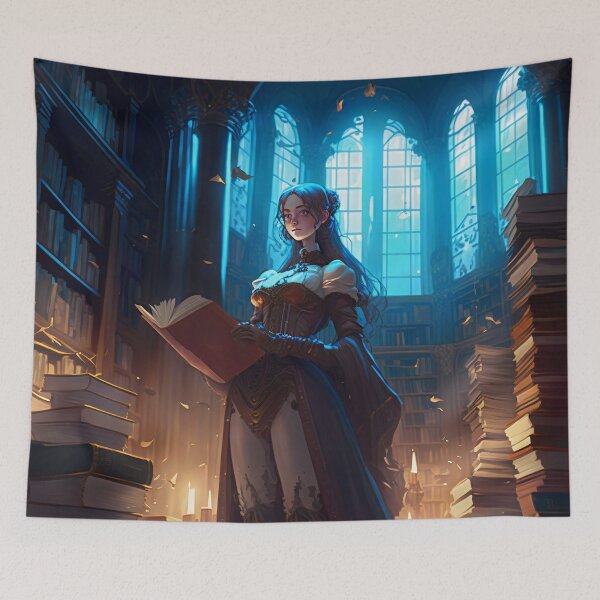 Item preview, Lost in Time: A Girl's Adventure in an Ancient Library designed and sold by oanaunciuleanu.