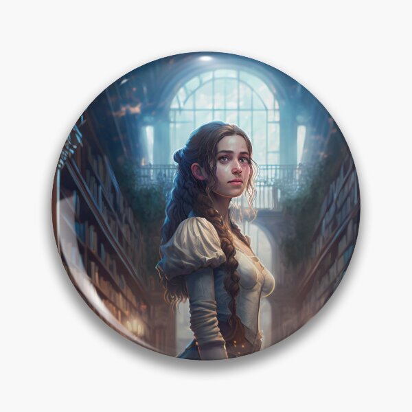 Item preview, Lost in Time: A Girl's Adventure in an Ancient Library designed and sold by oanaunciuleanu.