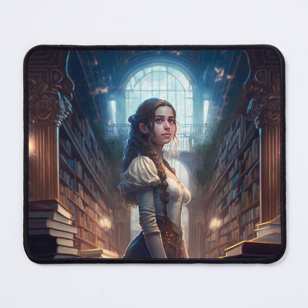 Item preview, Lost in Time: A Girl's Adventure in an Ancient Library designed and sold by oanaunciuleanu.