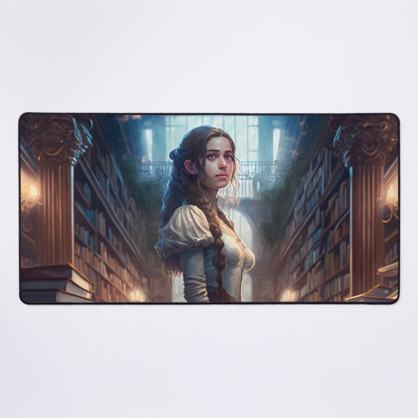 Item preview, Lost in Time: A Girl's Adventure in an Ancient Library designed and sold by oanaunciuleanu.
