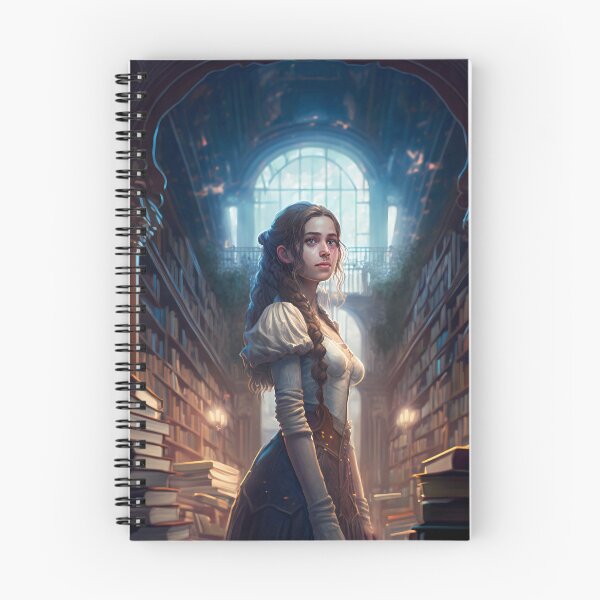 Item preview, Lost in Time: A Girl's Adventure in an Ancient Library designed and sold by oanaunciuleanu.