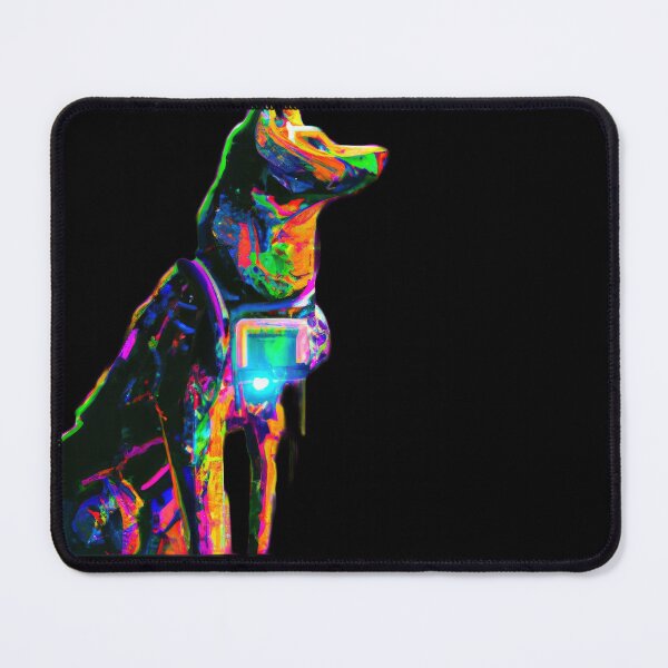 Item preview, Adorable Cyberdog A Technicolor Dream Come True D designed and sold by Cosmic-graphics.