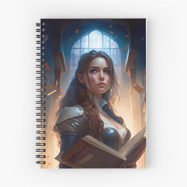 Item preview, Lost in Time: A Girl's Adventure in an Ancient Library designed and sold by oanaunciuleanu.