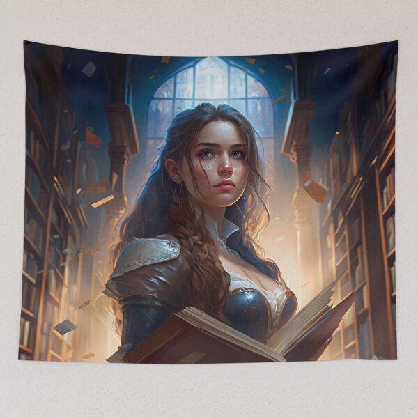 Item preview, Lost in Time: A Girl's Adventure in an Ancient Library designed and sold by oanaunciuleanu.
