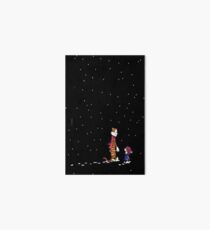 Calvin N Hobbes Night Bape Art Board