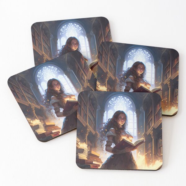 Item preview, Lost in Time: A Girl's Adventure in an Ancient Library designed and sold by oanaunciuleanu.