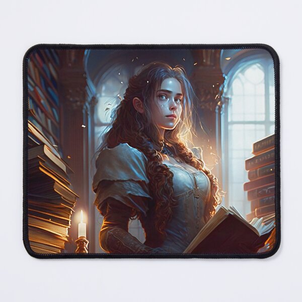 Item preview, Lost in Time: A Girl's Adventure in an Ancient Library designed and sold by oanaunciuleanu.