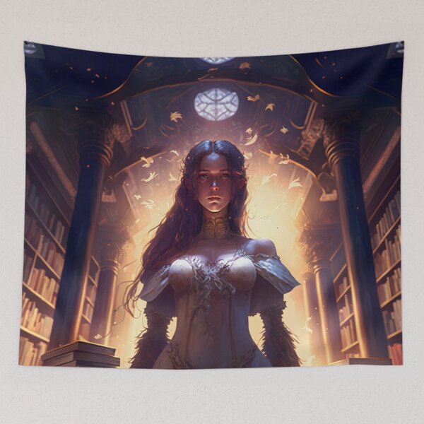 Item preview, Lost in Time: A Girl's Adventure in an Ancient Library designed and sold by oanaunciuleanu.