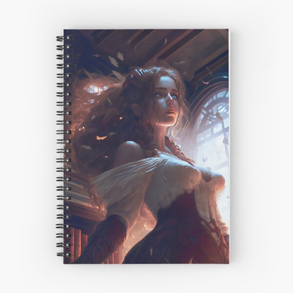 Item preview, Lost in Time: A Girl's Adventure in an Ancient Library designed and sold by oanaunciuleanu.