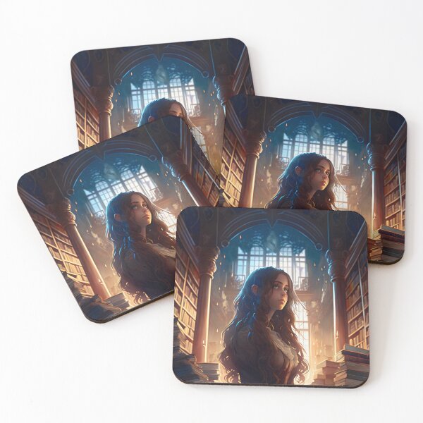 Item preview, Lost in Time: A Girl's Adventure in an Ancient Library designed and sold by oanaunciuleanu.