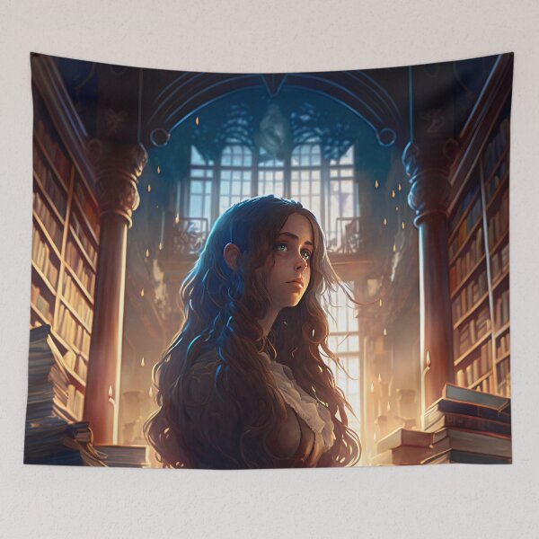 Item preview, Lost in Time: A Girl's Adventure in an Ancient Library designed and sold by oanaunciuleanu.