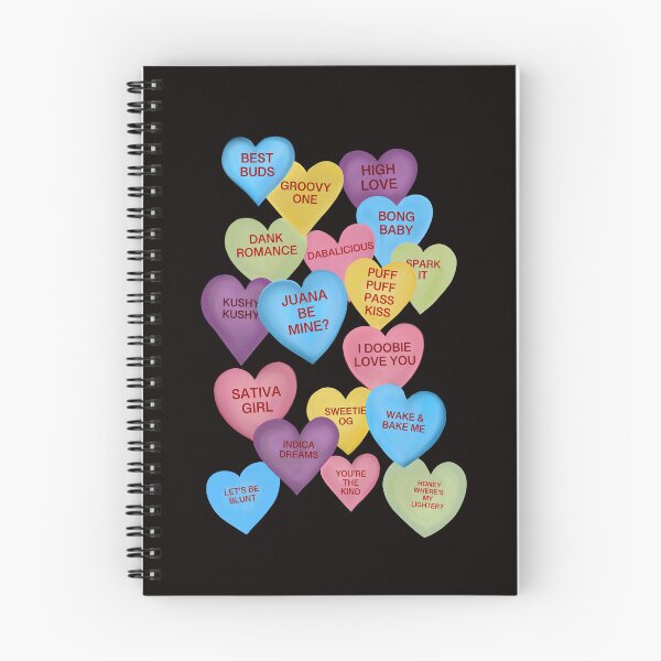 Item preview, Valentine Hearts Shirts stickers pillows for Cannabis Lovers designed and sold by GroovyColors.