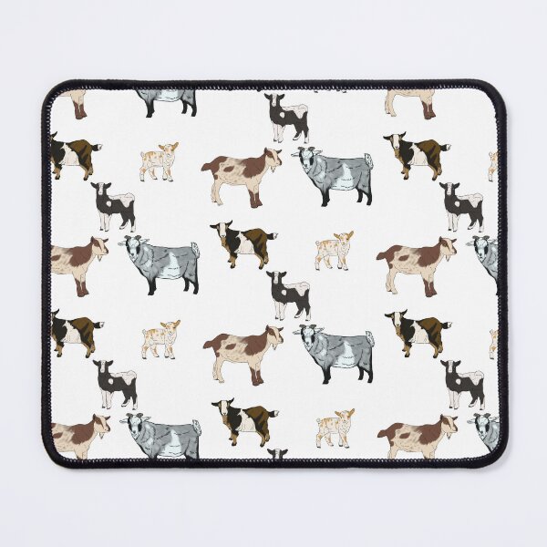 Item preview, Transparent Nigerian Dwarf Goats Pattern designed and sold by Ashley Gagnon.