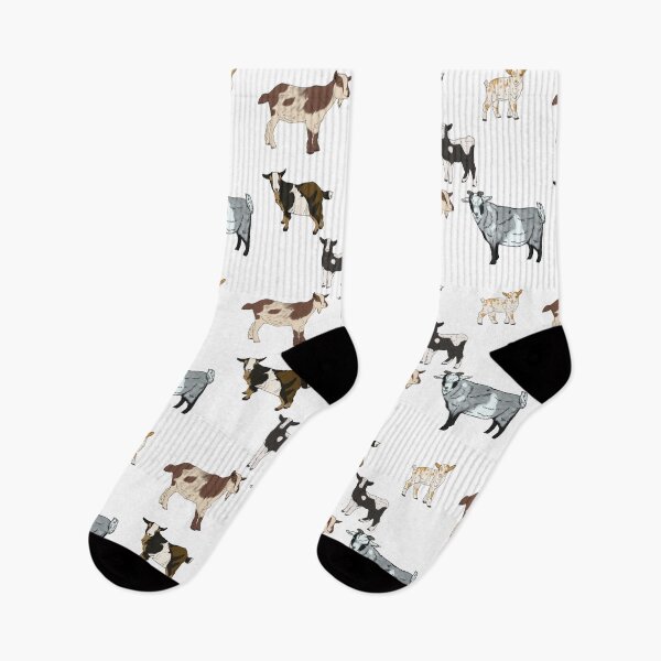 Item preview, Transparent Nigerian Dwarf Goats Pattern designed and sold by Ashley Gagnon.