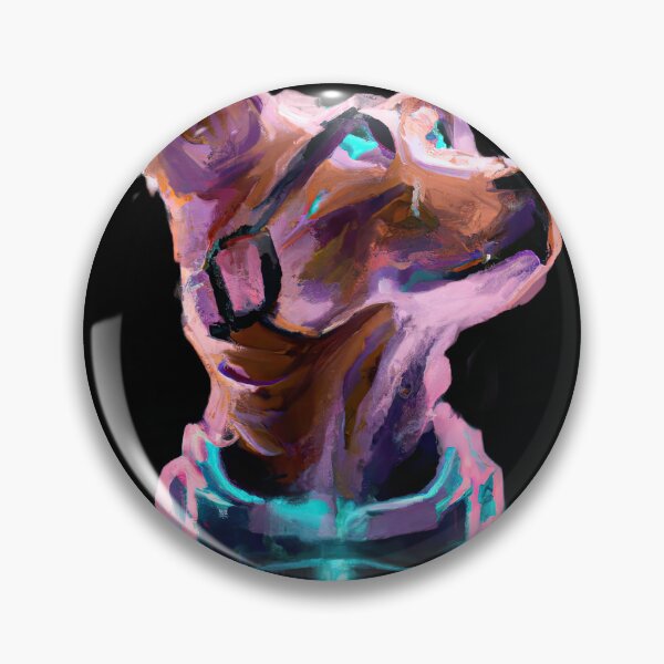 Item preview, Cute Cyberpup A Techno Dream in a Synthwave World D designed and sold by Cosmic-graphics.
