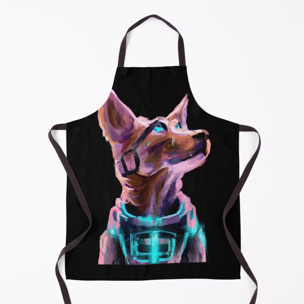 Item preview, Cute Cyberpup A Techno Dream in a Synthwave World D designed and sold by Cosmic-graphics.