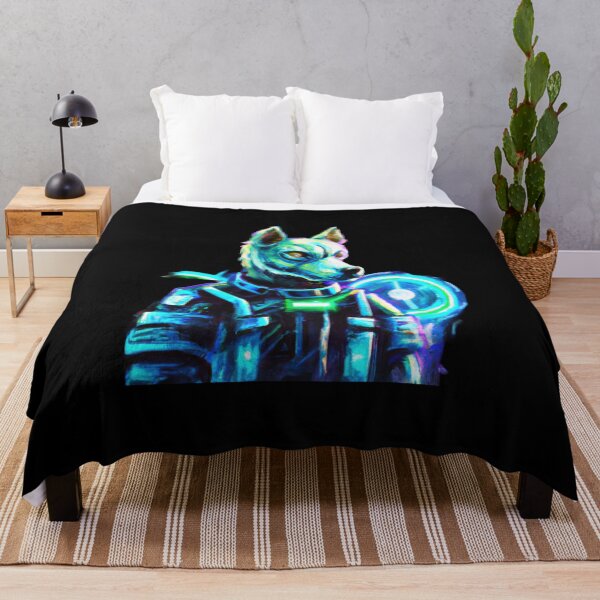 Item preview, Cyber Pup police in a Synthwave Wonderland D designed and sold by Cosmic-graphics.