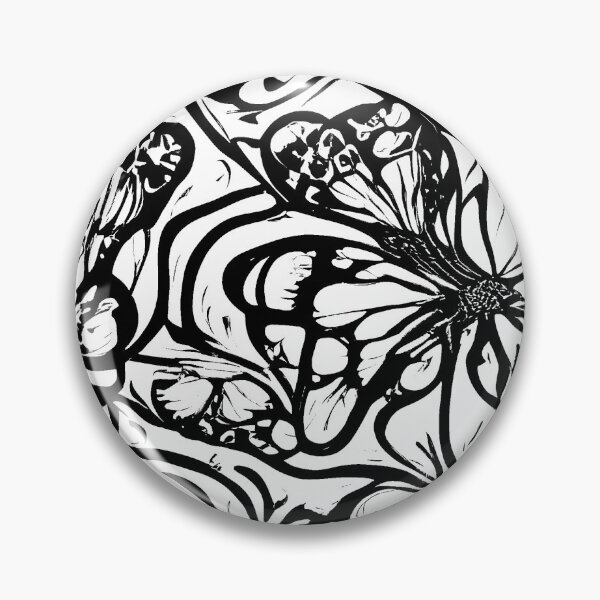 Item preview, Abstract Art at its Finest: The Famous Floral Butterfly  Illustration  [AI generated, AI art ,schoolbag aesthetic ] designed and sold by 3ac-Arts.