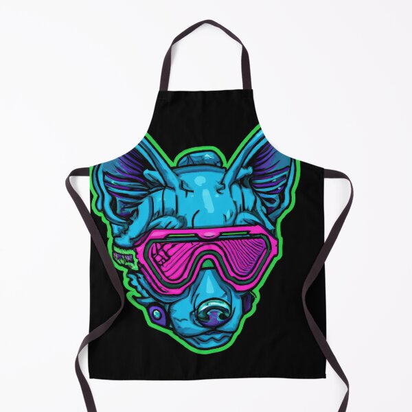 Item preview, Cute and Loving Pup in a Technicolor Future D designed and sold by Cosmic-graphics.