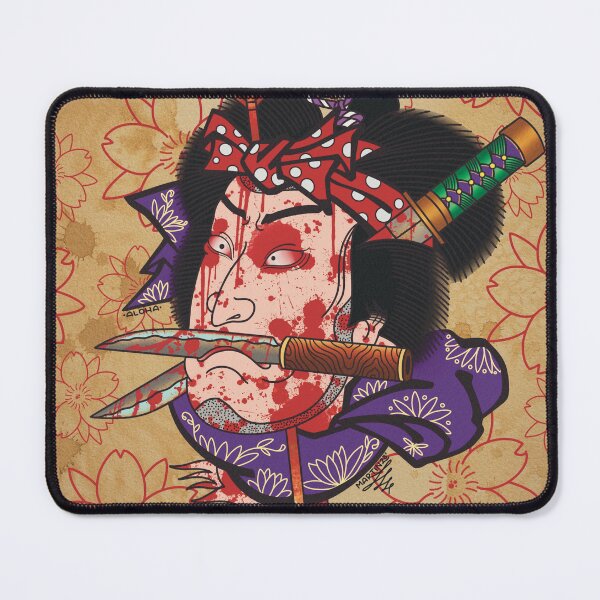 Item preview, Severed head samurai 1of 3 designed and sold by Aloha-Life-808.