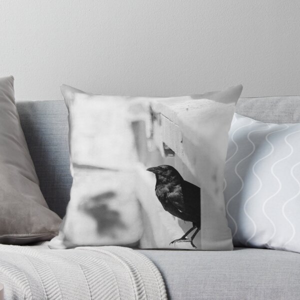 Item preview, Shiny Crow in Black and White designed and sold by Ollivrosa.