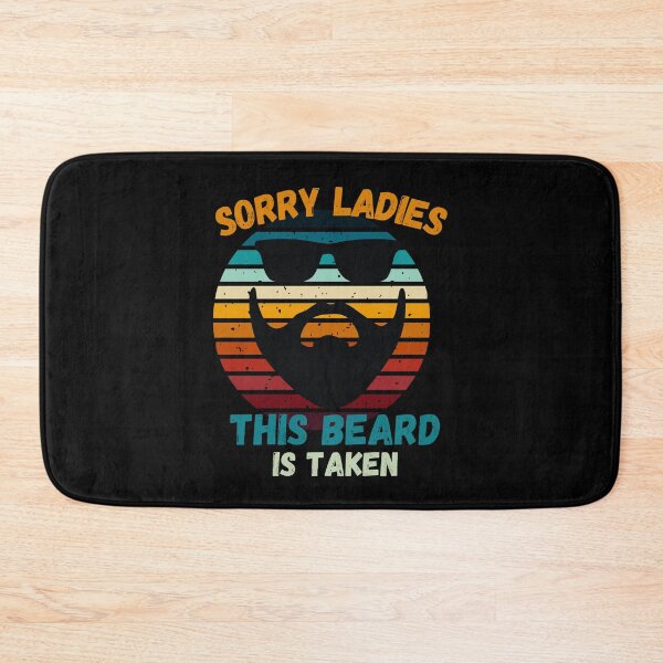 Item preview, Sorry Ladies This Beard is Taken, Funny Beard, Taken 2023, Bearded Man, Beard Lover, Beard Man, I love Beards, Retro Sunset  designed and sold by CreativeBuys.