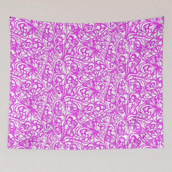 Item preview, Abstract Art at its Finest: The Famous Floral Butterfly  Illustration  [AI generated, AI art,schoolbag aesthetic  ] designed and sold by 3ac-Arts.