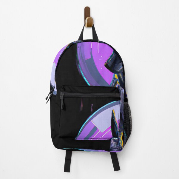 Item preview, A lovely Technicolor Dog in a Futuristic World D designed and sold by Cosmic-graphics.